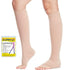Beister 20-30 mmHg Knee High Compression Socks for Women and Men, Support for Calf Varicose Veins