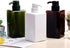 Refillable Plastic Pump Bottle, Empty Lotion Soap Dispenser Liquid Container, 15oz/450ml White, 2 Pack for Bathroom