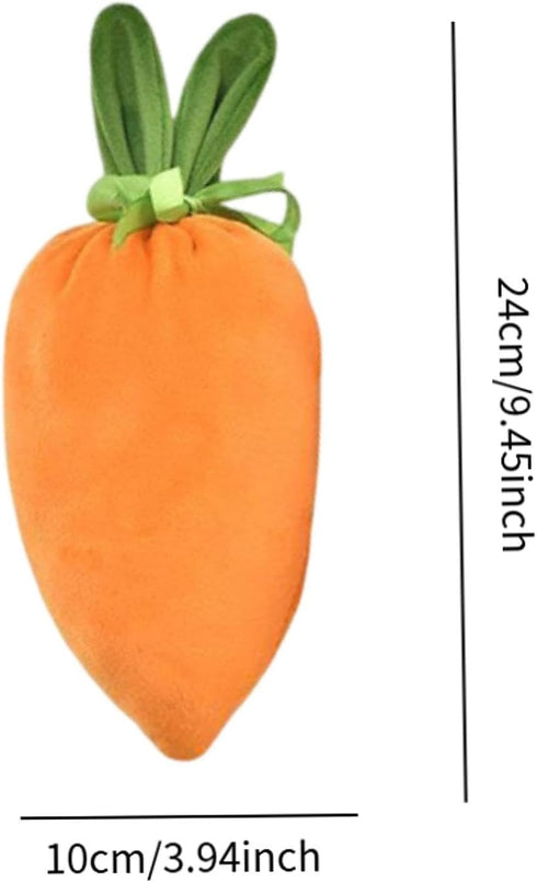 predolo Set 4 of Easter Carrot for Gifts and Treats, with Bunny Ears