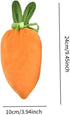 predolo Set 4 of Easter Carrot for Gifts and Treats, with Bunny Ears