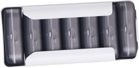 NOLITOY Portable Pill Organizer with Compartments Travel-Friendly Medical Storage Case Durable Material