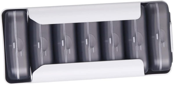 NOLITOY Portable Pill Organizer with Compartments Travel-Friendly Medical Storage Case Durable Material
