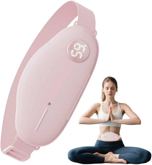 KaffyLynn 9 9 Portable Heating Pads for Period Cramps Simulator, Cordless Menstrual Heating Pad with Heat Levels