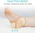 POSTOP MEDICAL WEAR 8"x 8" Heels(Pack 2) Heel Silicone Foam Dressing Wounds Bandages with Gentle Adhesive Border Heel