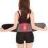 Cordless Heating Lower Back Brace, Adjustable Support Belt for Pain Relief, Heated Waist Wrap for Men and Women