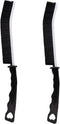 2 Pcs Crevice Cleaning Brush Set - Hard Bristle Gap Brush Multifunctional for Bathroom, Household, Kitchen, Tiles,