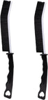 2 Pcs Crevice Cleaning Brush Set - Hard Bristle Gap Brush Multifunctional for Bathroom, Household, Kitchen, Tiles,
