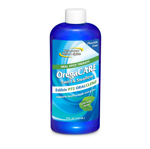 North American Herb & Spice OregaCARE Swirl & Swallow, Wild Mint Flavor, 8 fl. oz.