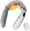 Prettypum Neck Massager with Heat, Ultra-Lightweight Electric Pulse Device for Neck Relaxation, Cordless