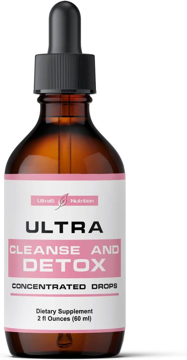 Liver Cleanse Detox & Repair Drops, Milk Thistle, Dandelion Root & Artichoke Extract
