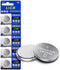 LiCB CR2032 Battery - Long-Lasting & High Capacity 3 Volt Coin & Button Cell (5-Pack)