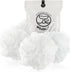 Loofah Sponge Bath Sponge 4 Pack for Women Men (White)