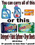 3-in-1 Laundry Detergent Sheets, 20 Loads, Fresh Scent, Liquidless Soap Sheet-Detergent