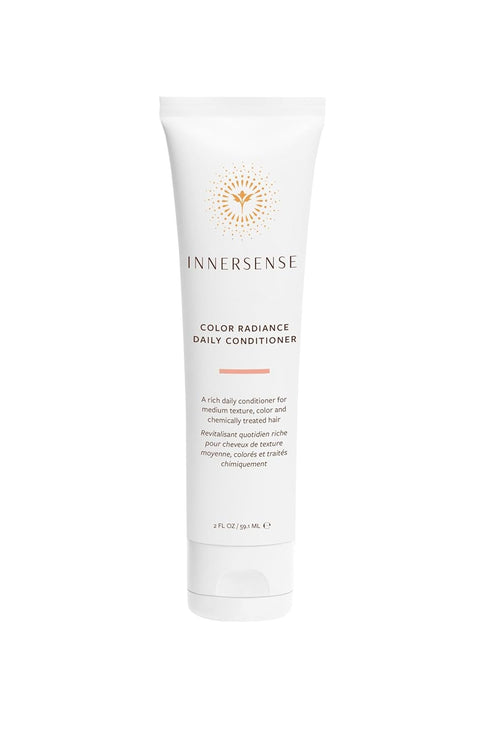INNERSENSE Organic Beauty Color Travel Hair Trio, Non-Toxic Clean Haircare (Awakening Hairbath, Radiance Conditioner)