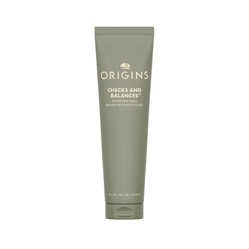 Origins Checks and Balances Frothy Face Wash, Gentle Cleanser for All Skin Types with Mint