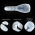 Transparent Portable Travel Razor Protector, Plastic Box Cover for Manual and Electric Shavers, Storage Organizer