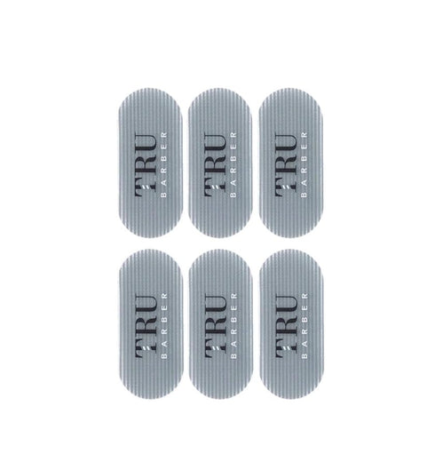 TRU BARBER Hair Grippers BUNDLE PACK 6 PCS - Nonslip Clips for Men and Women, Salon Hair Styling, Sectioning