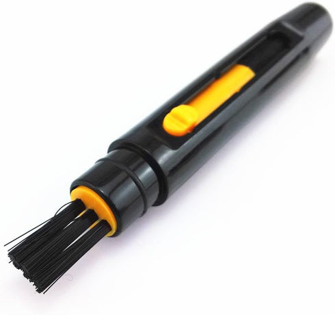 yueton Pen Shape Double Ended Retractable Cleaning Brush - Mini Handheld Portable Magic Dusting Brush