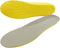 2 Pairs Regular Fit Insoles for Men and Women, Plantar Fasciitis Orthotics, PU Memory Foam Comfort Shoe Inserts