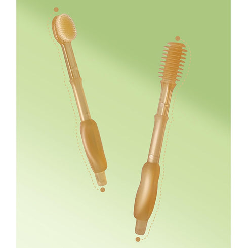 ZHENZQ Toothbrush for Training Teething Infant Toothbrush Bristle Toothbrush Silicone Tongue Brush