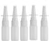 20ML White Empty Plastic Nasal Spray Bottles - Refillable Pump Sprayer for Saline Water Wash Applications, Pack of 5
