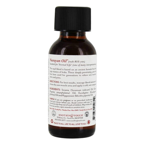 Soothing Touch 1 Narayan Oil - Fluid Ounce