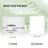 LANBENA Blackhead Mask with 60 pcs Strips, Peel Off Mask for Pore Cleanser and Purifying Face Mask