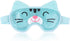 NEWGO Kids Ice Pack Eye Mask, Reusable Hot Cold Therapy Gel Eye Mask with Soft Plush Backing