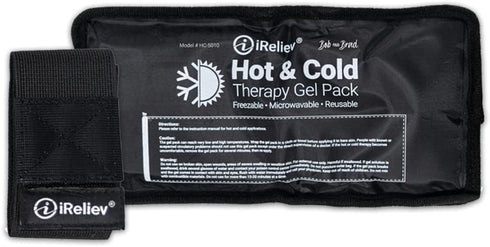 Ice Pack for Hot & Cold Therapy, Reusable Gel Pack for Pain Relief in Arm, Leg, Knee, Shoulder, and Back