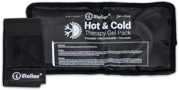 Ice Pack for Hot & Cold Therapy, Reusable Gel Pack for Pain Relief in Arm, Leg, Knee, Shoulder, and Back