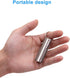 SHD Pill Holder Keychain, Titanium Waterproof Single Pill Box Container for Outdoor Travel Camping