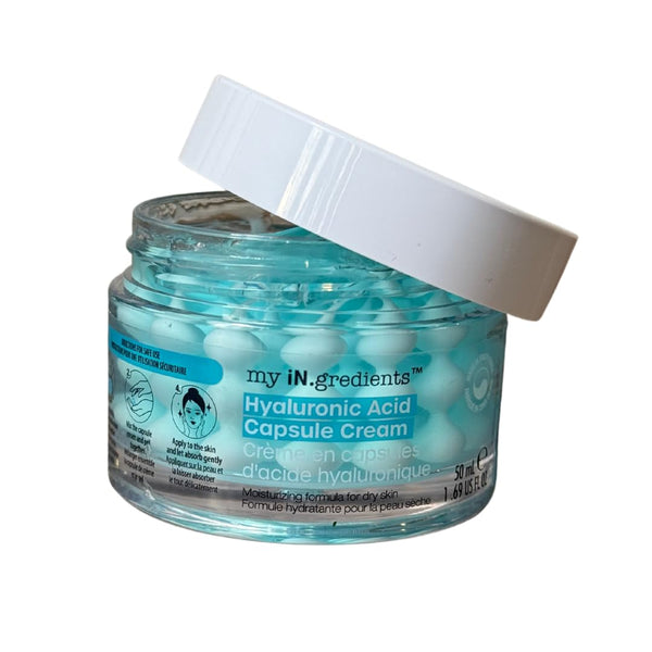 masque BAR My Ingredients Hydrating Face Moisturizer Capsule Creams - Shea Butter, Niacinamide, Hyaluronic Acid, 50ml