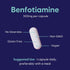 BESTVITE Benfotiamine 300mg - 240 Vegetarian Capsules, No Stearates, Vegan, Non-GMO, Gluten-Free
