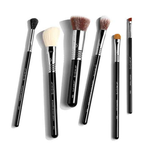 Sigma Beauty E55 Eye Shading Brush - Professional Eye Makeup Brush for Even Base Application (1 Brush)