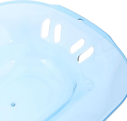 Postpartum Care Sitz Bath Tub for Toilet Seat Ergonomic Deep Bowl Soaking Basin for Women Comfortable Steam Seat