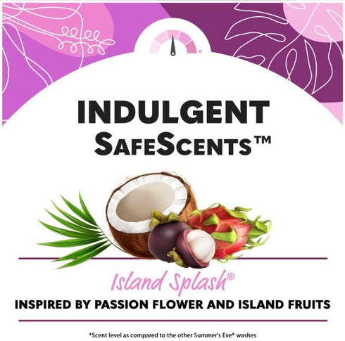 Summer's 2 (Pack 3) Eve Island Splash Feminine Freshening Spray, Daily Intimate Deodorant, Neutralizes Odor, pH