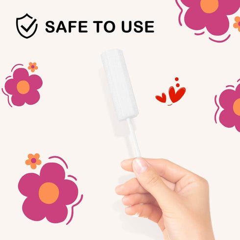 Absorbing Sponge for Women, Sterile Postpartum Sponge for Feminine Care and Hygiene, 15 Counts