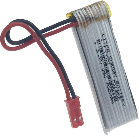 3.7V 700mAh 701855 Lithium Battery for High Magnification 25C Drone Battery with JST Connector for U815A U818A air Vehicle