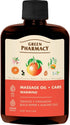 Warming Massage Oil Cinnamon, Black Pepper & Orange Essential Oils Mild Heating Effect for Relaxation & Circulation