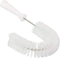 Vikan 53725 Hook Brush - 14.17-Inch Curved BPA-Free Cleaner for Pipe, Tube, and Gutter