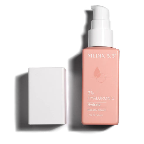 MEDIX 3% Concentrated Hyaluronic Acid Hydrating Gel Body Booster, Anti Aging Moisturizer for Dry Skin, 1.7 Fl Oz