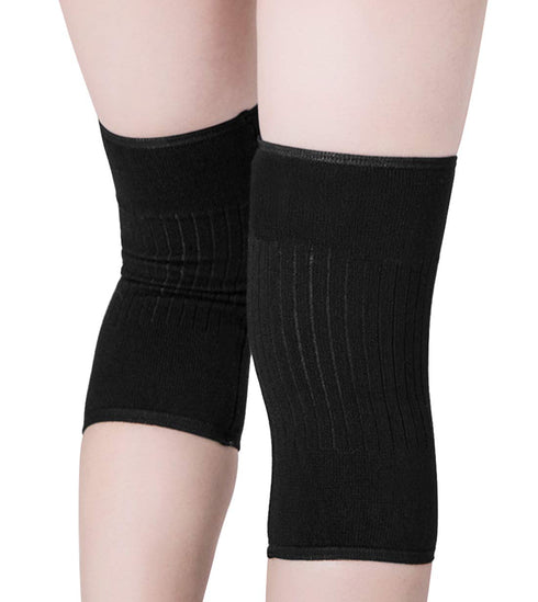 Thermal Knee Warmer Sleeve, Winter Leg Brace Protector for Joint Pain Relief, Knitted Wool for Men Women Running Gym