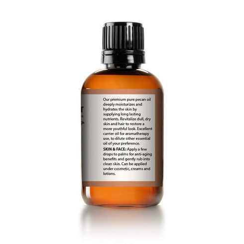 Mayan's Secret Pecan Oil for Skin Tightening, Wrinkles Prevention, Rejuvenate Skin Cells