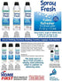 Home First Spray Fresh Fabric Refresher - Deodorizer & Freshener for Clothing, Bedding, Luggage, Furniture & More
