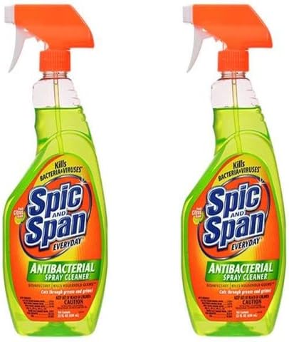 Spic And Span Antibacterial Spray Cleaner, 22 oz (2 Bottle Multipack)