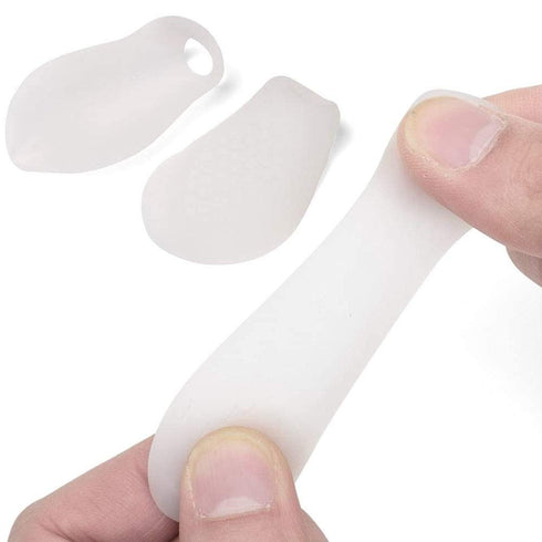 Aoiwyui Tailor's Bunion Foot Pain Relief Pad, Soft Silicone Gel Bunionette Toe Pads, 4 Pairs