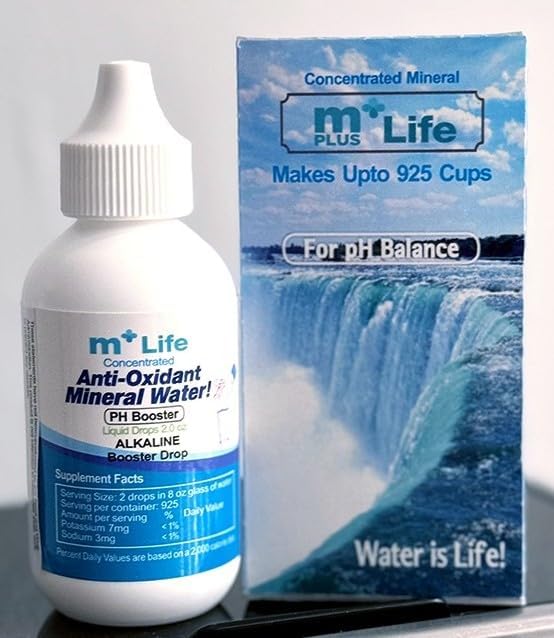Mplus Life Balance Your pH, Antioxidants Alkaline Mineral Drops, Single 2.0 Oz Pack,