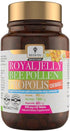 BEE and You Royal Jelly + Propolis + Bee Pollen Chewable Tablets, High Potency, 500 mg x 60 Tablets, No Artificial