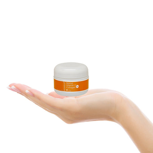 Super Charged Anti-Aging Cream for Face | Vitamin C + Retinol + Collagen | 1 oz | Pharmaceutical Grade Quality