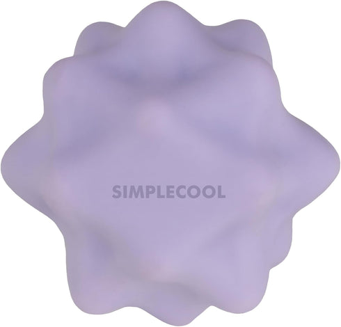 SIMPLECOOL Small Spiky Massage Ball Trigger Point Massage Tool. Solid Bumpy Massager Balls